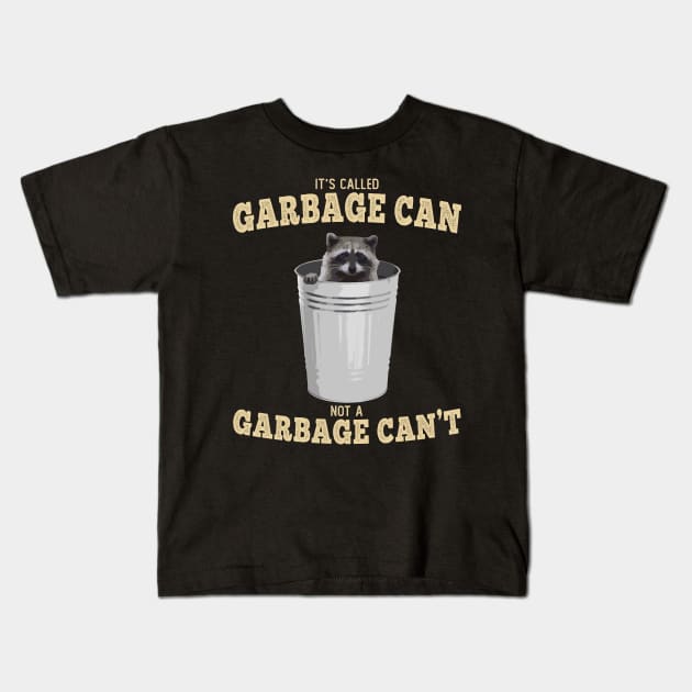 Garbage Can Kids T-Shirt by giovanniiiii